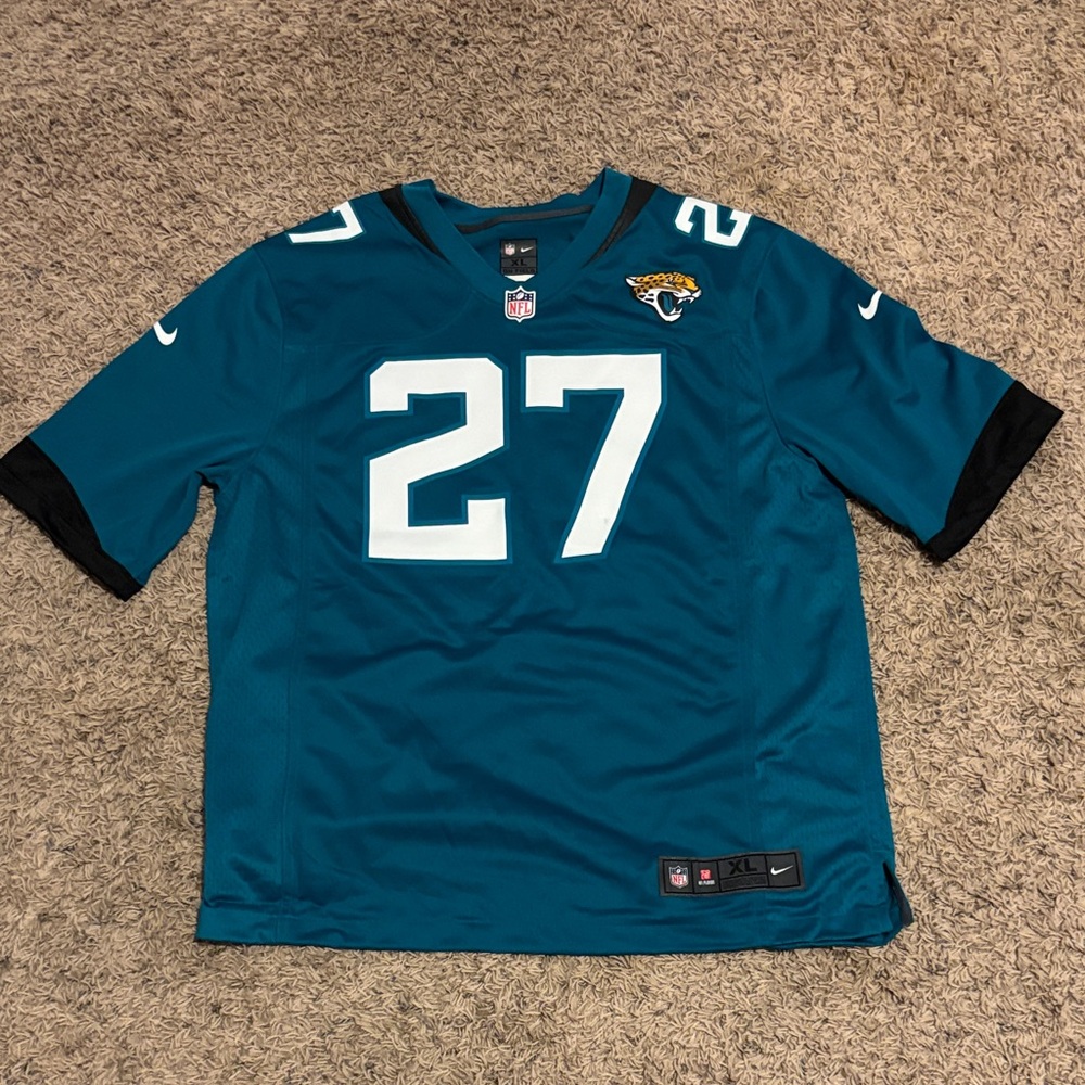 NFL Jacksonville Jaguars Teal On-Field Jersey
